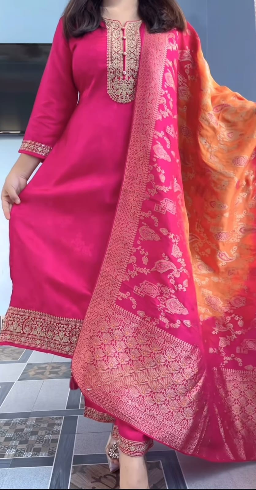 Heritage Straight Line Salwar